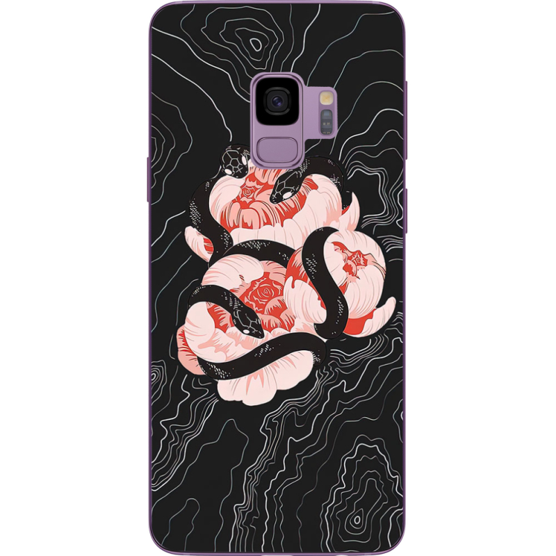 Чехол Uprint Samsung G960 Galaxy S9 Snake Rose