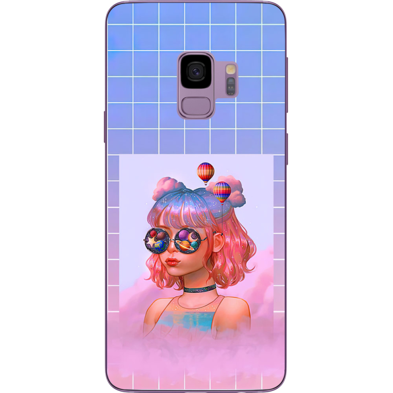 Чехол Uprint Samsung G960 Galaxy S9 Girl in the Clouds