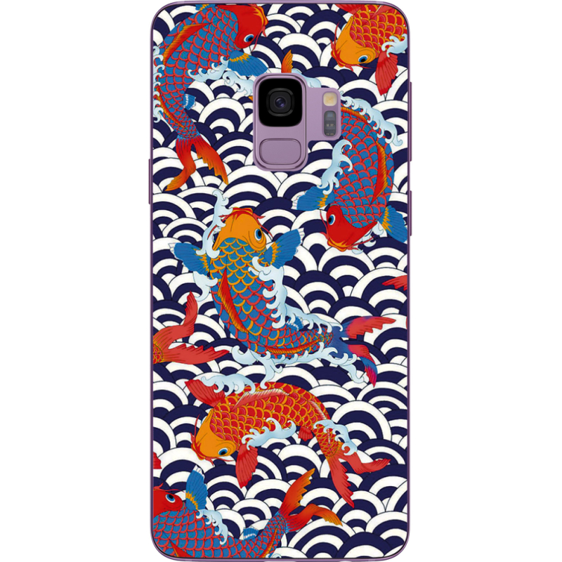 Чехол Uprint Samsung G960 Galaxy S9 Koi Fish