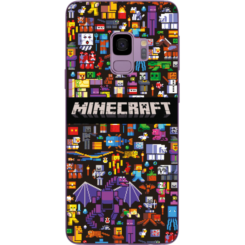 Чехол Uprint Samsung G960 Galaxy S9 Minecraft Mobbery