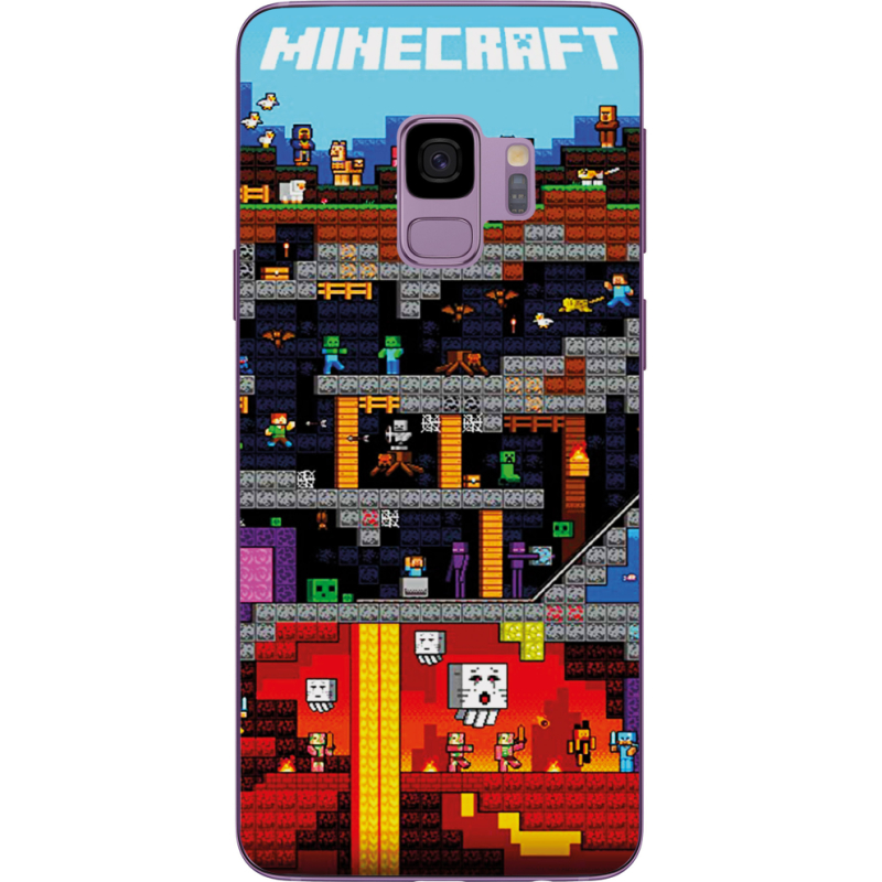 Чехол Uprint Samsung G960 Galaxy S9 Minecraft Lode Runner