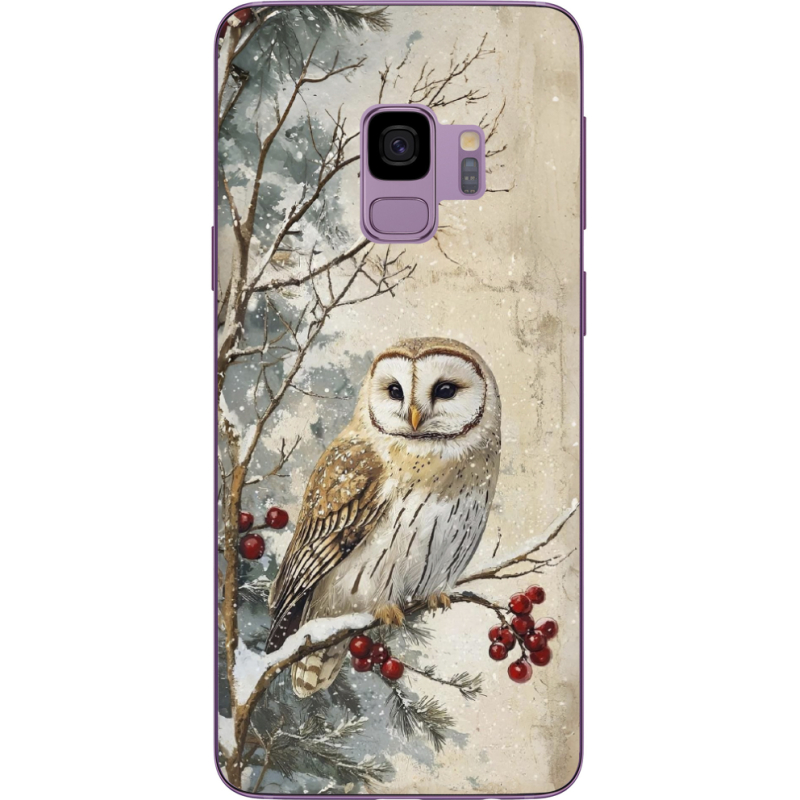 Чехол Uprint Samsung G960 Galaxy S9 Christmas Owl