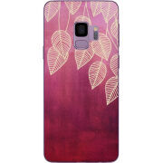 Чехол Uprint Samsung G960 Galaxy S9 Gold Leaves