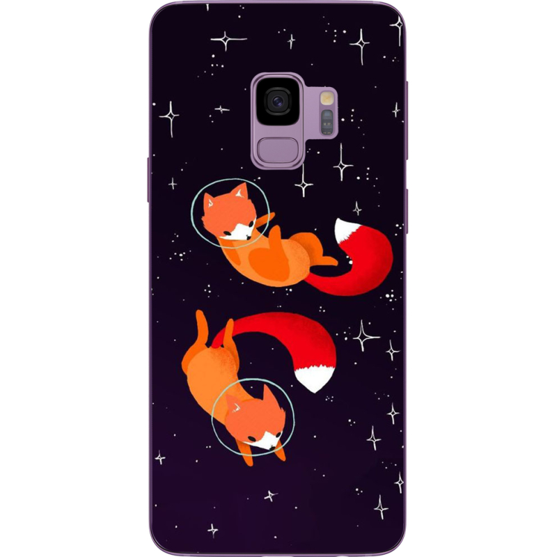 Чехол Uprint Samsung G960 Galaxy S9 Fox-Astronauts