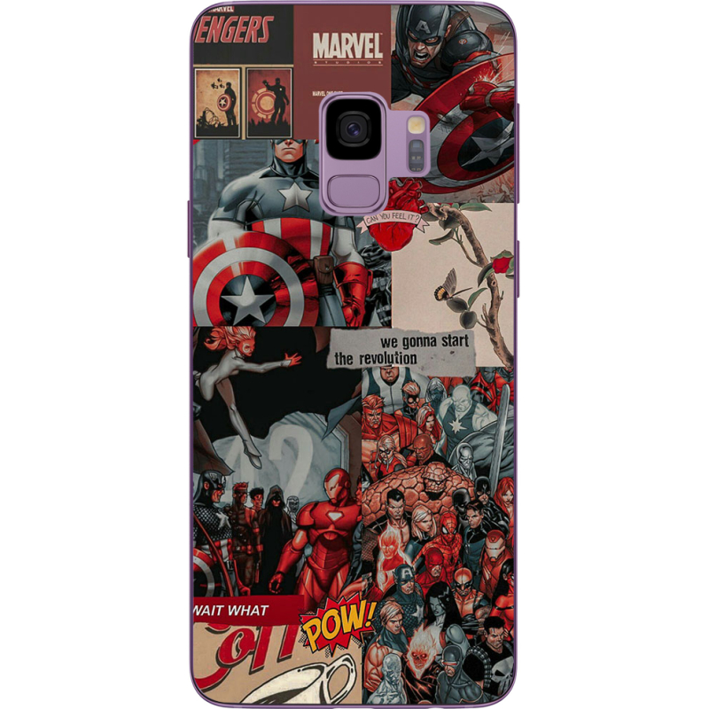 Чехол Uprint Samsung G960 Galaxy S9 Marvel Avengers