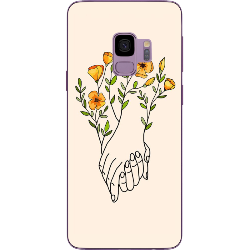 Чехол Uprint Samsung G960 Galaxy S9 Flower Hands
