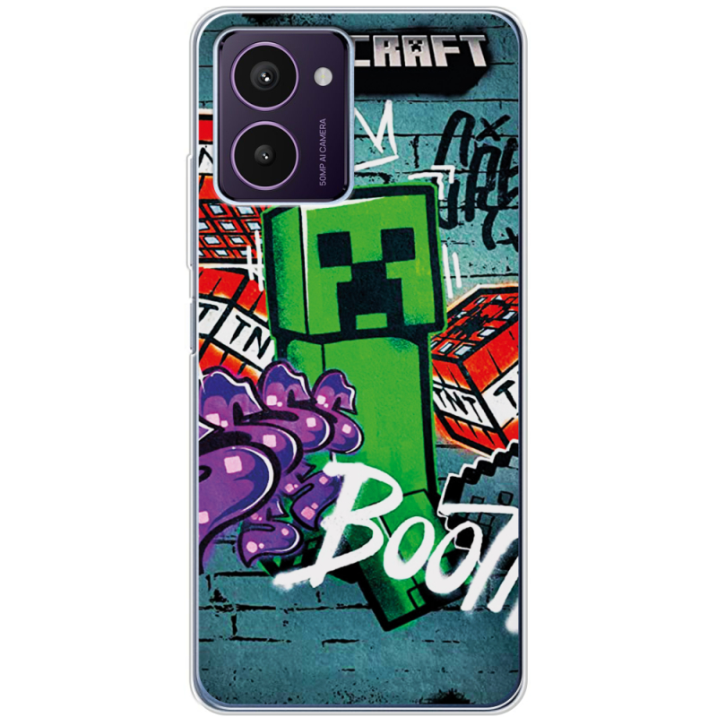 Чехол BoxFace HMD Pulse Pro Minecraft Graffiti