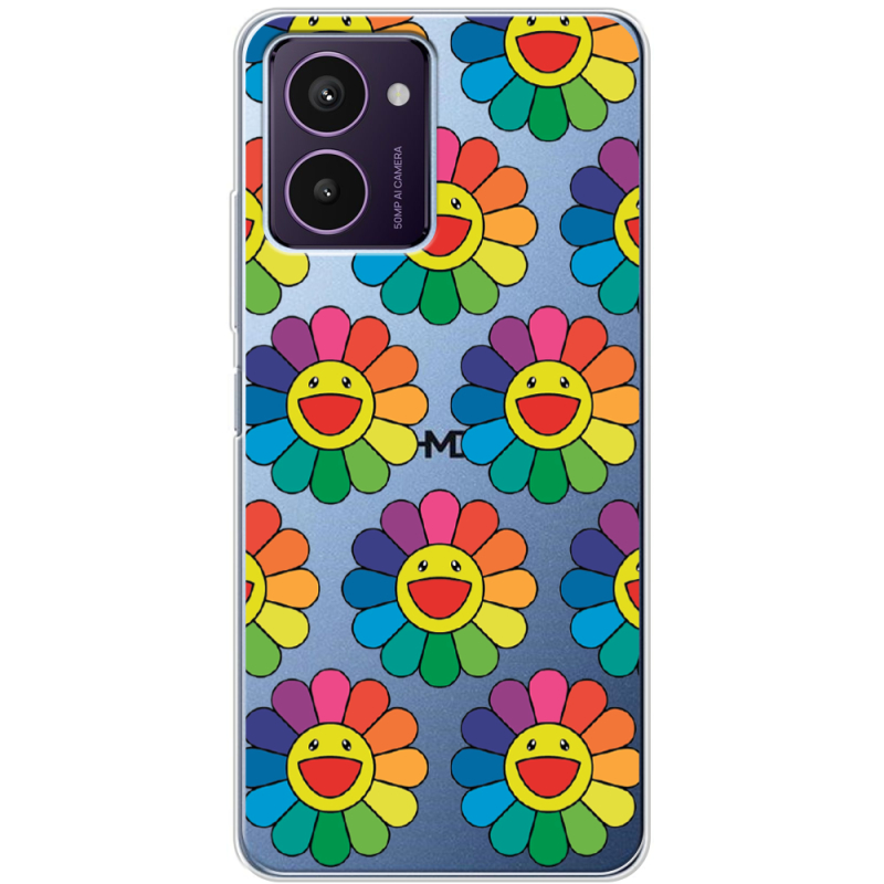 Прозрачный чехол BoxFace HMD Pulse Pro Hippie Flowers