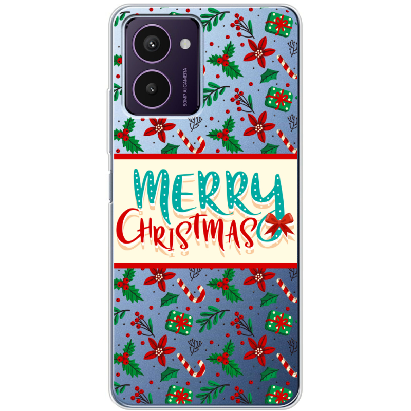 Прозрачный чехол BoxFace HMD Pulse Pro Vintage Christmas Pattern