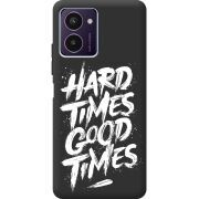 Черный чехол BoxFace HMD Pulse Pro Hard Times Good Times