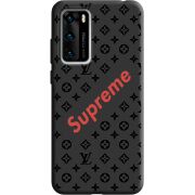 Черный чехол BoxFace Huawei P40 Style S