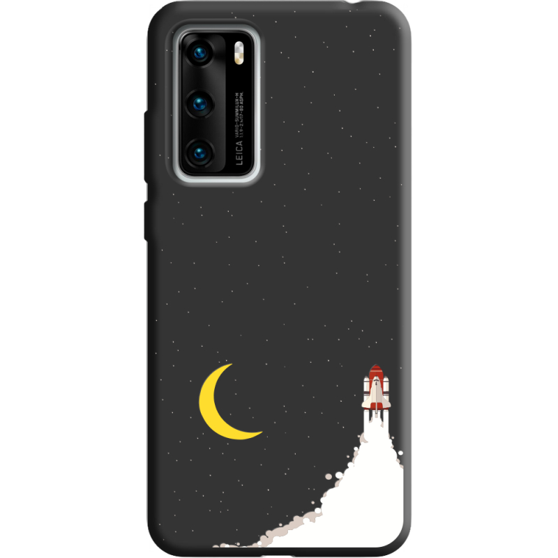 Черный чехол BoxFace Huawei P40 Meet The Stars