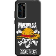 Черный чехол BoxFace Huawei P40 One Piece Большой куш