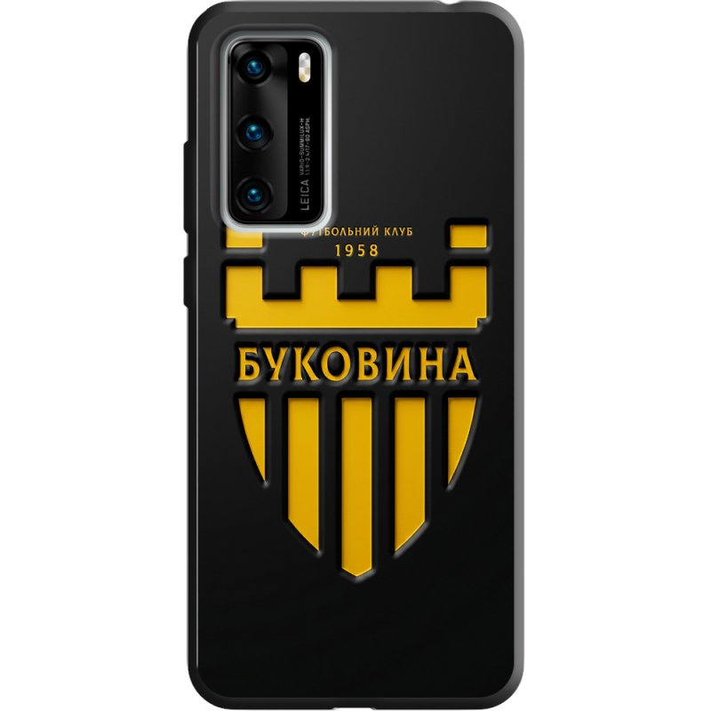 Черный чехол BoxFace Huawei P40 