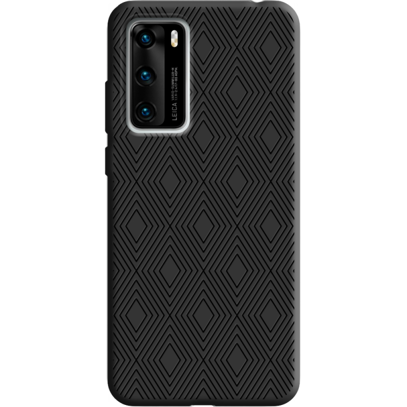 Черный чехол BoxFace Huawei P40 