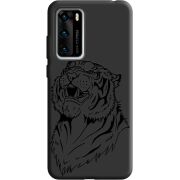 Черный чехол BoxFace Huawei P40 