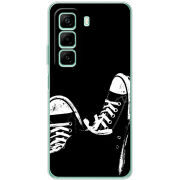 Чехол BoxFace Infinix Hot 50 Black Sneakers