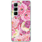 Чехол BoxFace Infinix Hot 50 Pink Peonies