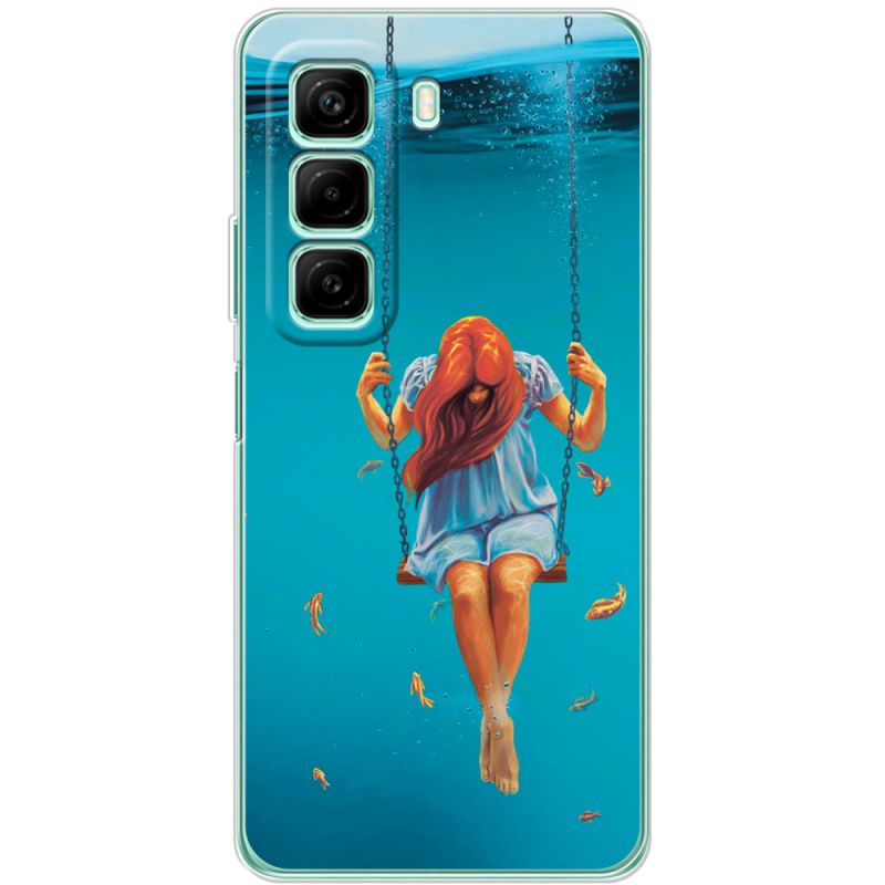 Чехол BoxFace Infinix Hot 50 Girl In The Sea