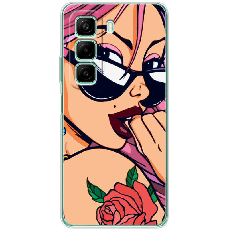 Чехол BoxFace Infinix Hot 50 Pink Girl