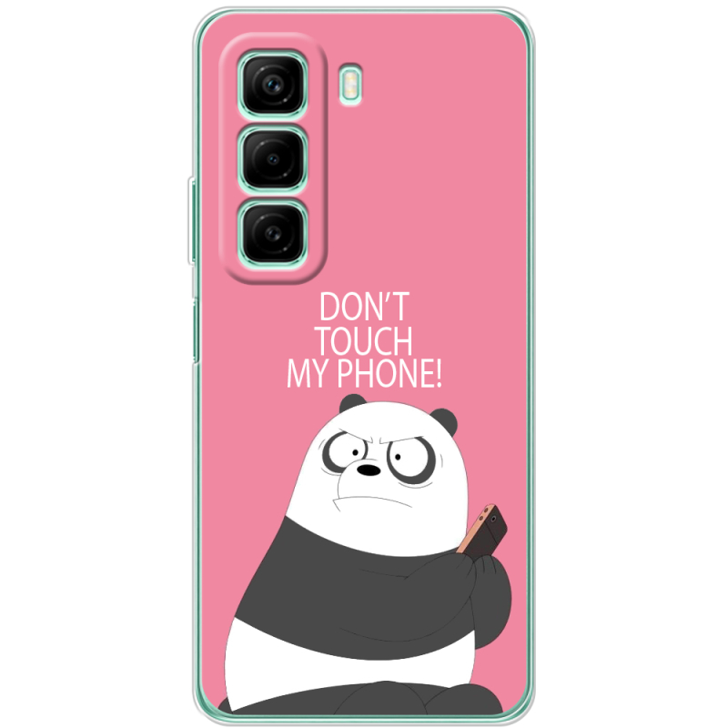 Чехол BoxFace Infinix Hot 50 Dont Touch My Phone Panda