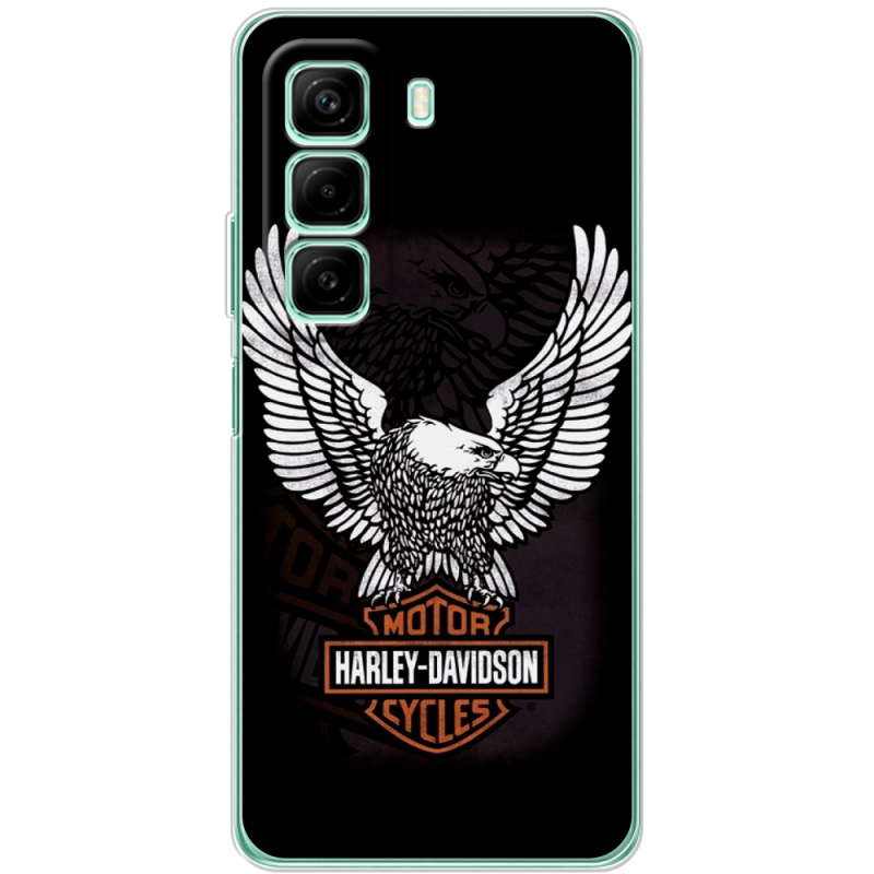 Чехол BoxFace Infinix Hot 50 Harley Davidson and eagle