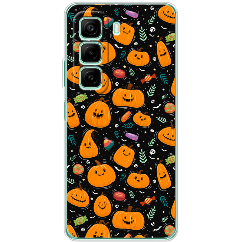 Чехол BoxFace Infinix Hot 50 Cute Halloween