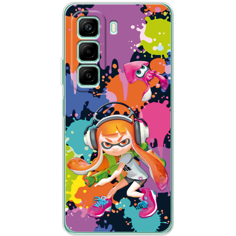 Чехол BoxFace Infinix Hot 50 Splatoon Inklings