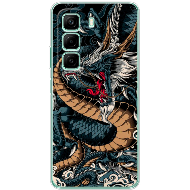 Чехол BoxFace Infinix Hot 50 Dragon Ryujin