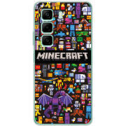 Чехол BoxFace Infinix Hot 50 Minecraft Mobbery