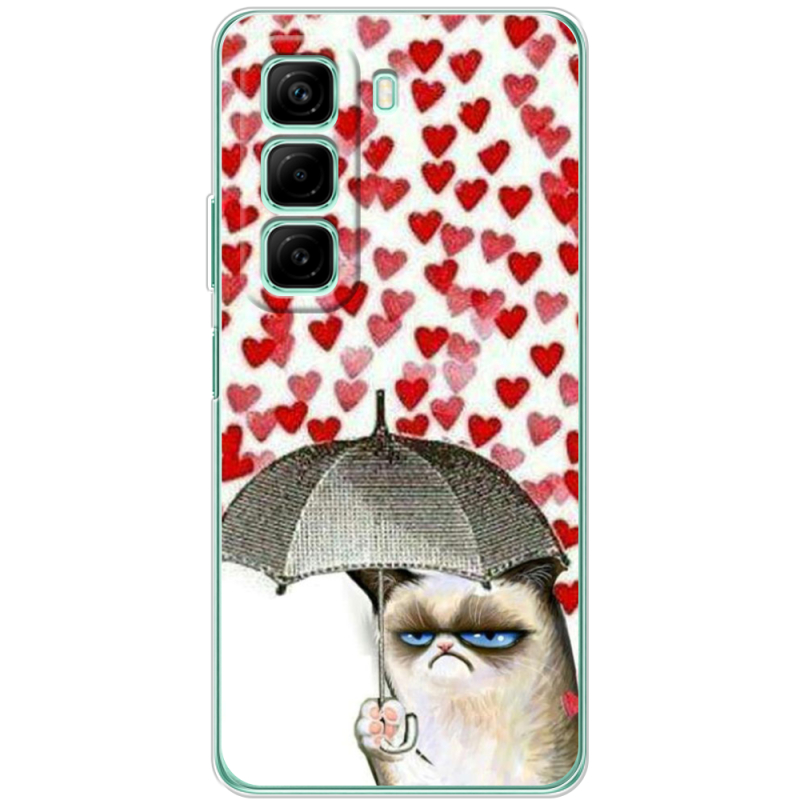 Чехол BoxFace Infinix Hot 50 Raining Hearts