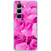 Чехол BoxFace Infinix Hot 50 Pink Flowers