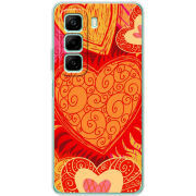 Чехол BoxFace Infinix Hot 50 Warm Hearts