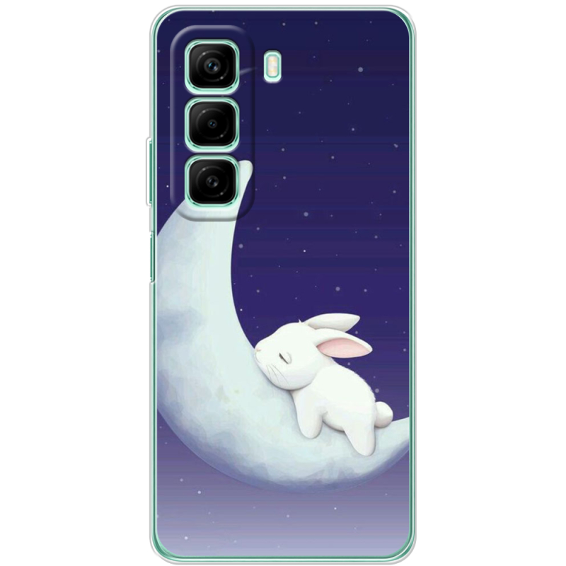 Чехол BoxFace Infinix Hot 50 Moon Bunny