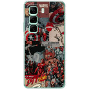 Чехол BoxFace Infinix Hot 50 Marvel Avengers