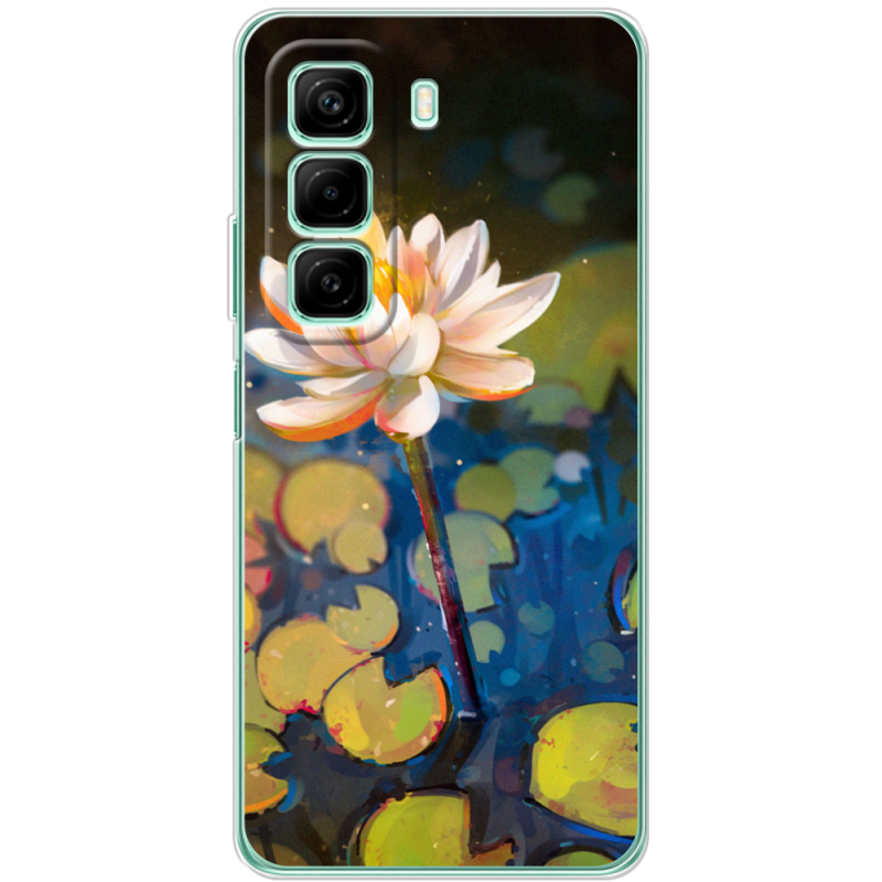 Чехол BoxFace Infinix Hot 50 Waterlily