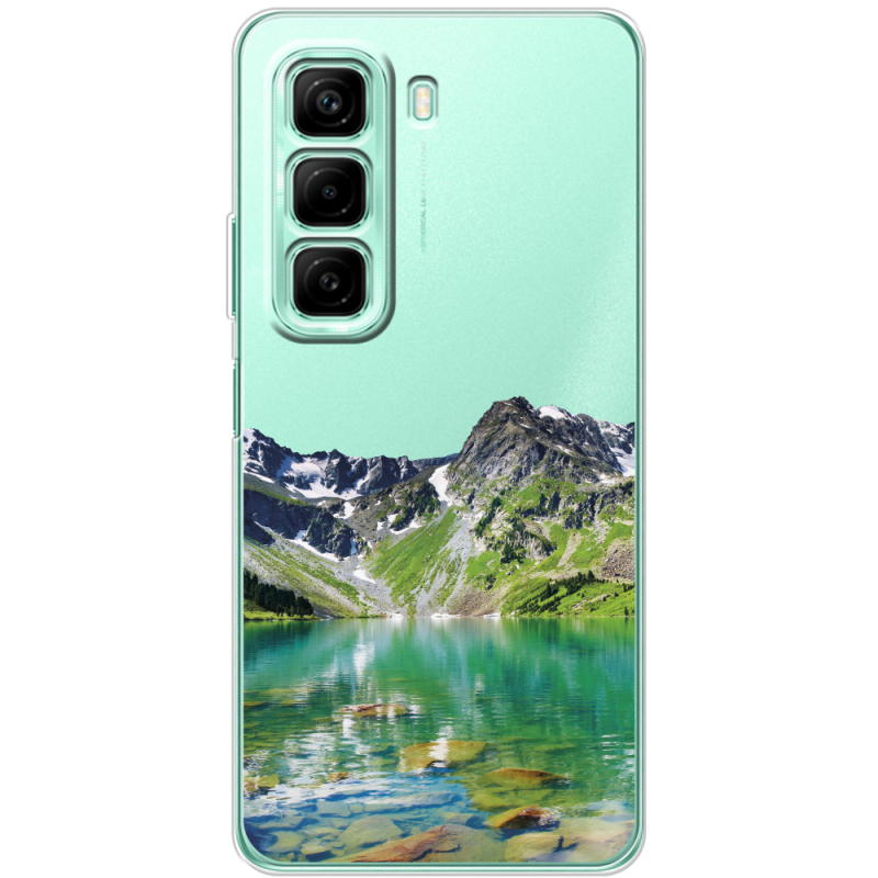 Прозрачный чехол BoxFace Infinix Hot 50 Green Mountain