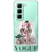 Прозрачный чехол BoxFace Infinix Hot 50 VOGUE