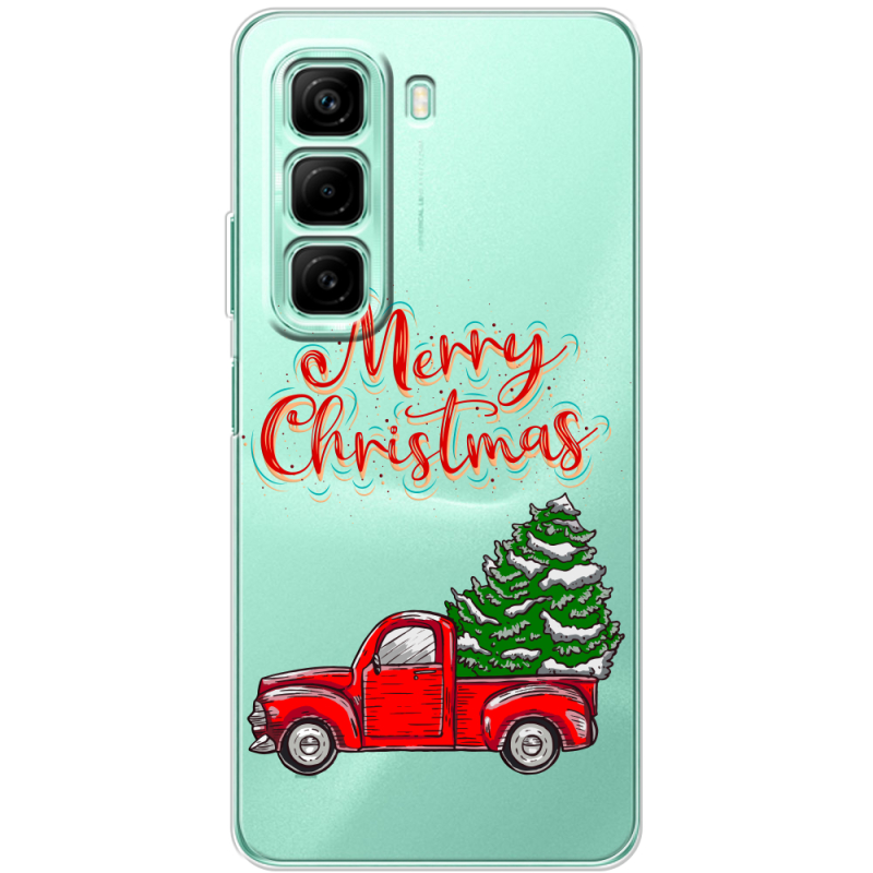 Прозрачный чехол BoxFace Infinix Hot 50 Holiday Car