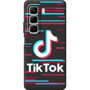 Черный чехол BoxFace Infinix Hot 50 Tik Tok