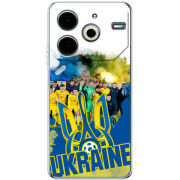 Чехол BoxFace Tecno POVA 6 Neo Ukraine national team