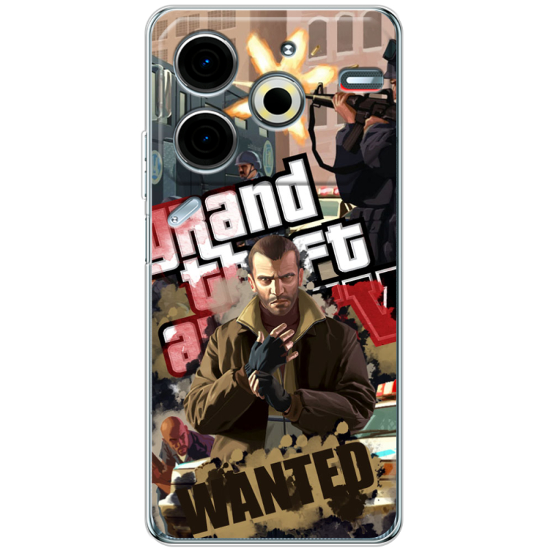 Чехол BoxFace Tecno POVA 6 Neo GTA 4