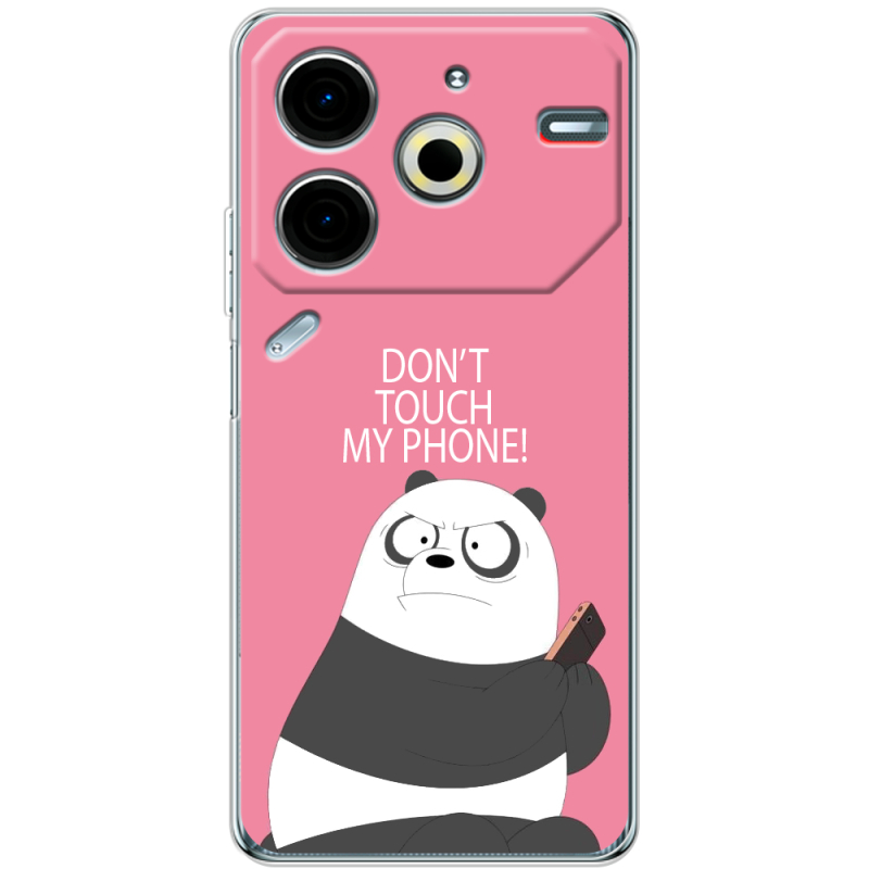 Чехол BoxFace Tecno POVA 6 Neo Dont Touch My Phone Panda