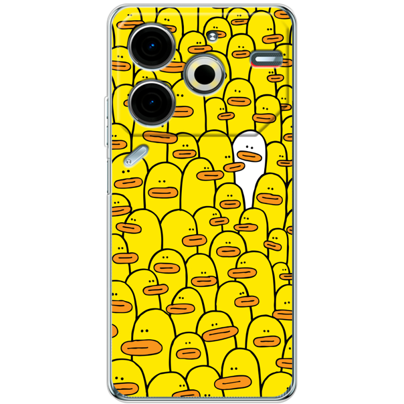 Чехол BoxFace Tecno POVA 6 Neo Yellow Ducklings