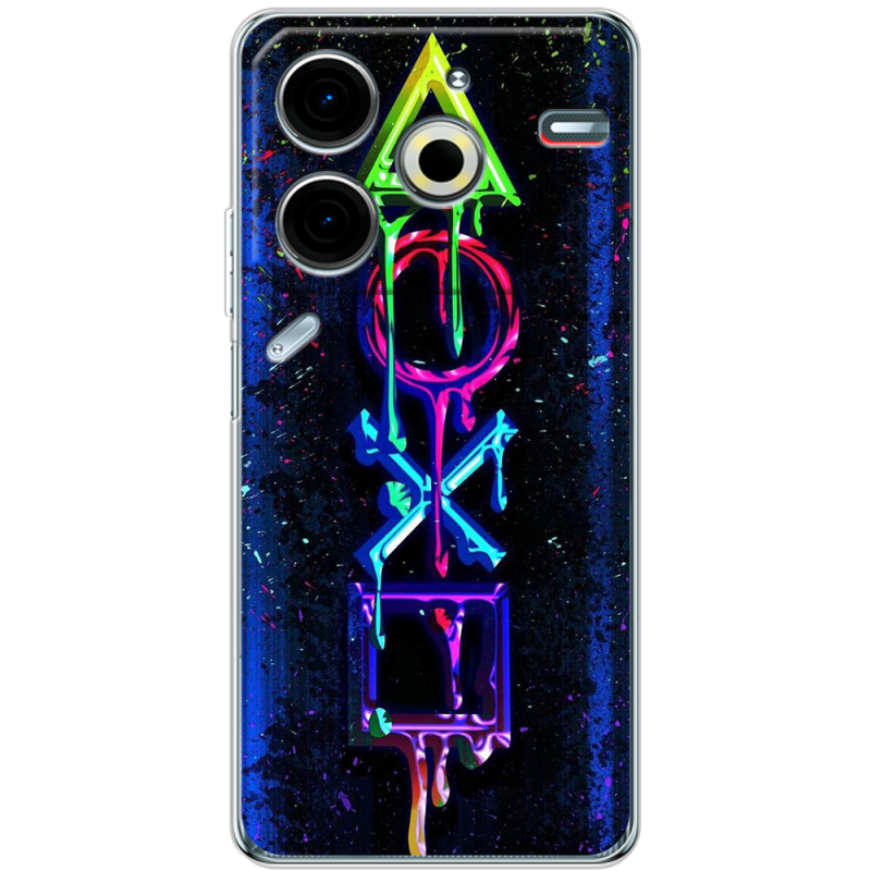 Чехол BoxFace Tecno POVA 6 Neo Graffiti symbols