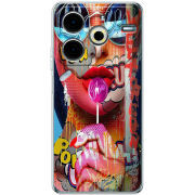 Чехол BoxFace Tecno POVA 6 Neo Colorful Girl