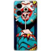 Чехол BoxFace Tecno POVA 6 Neo Girl Pop Art