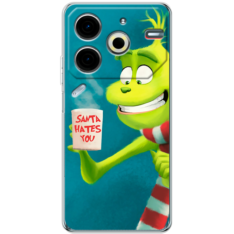 Чехол BoxFace Tecno POVA 6 Neo Santa Hates You