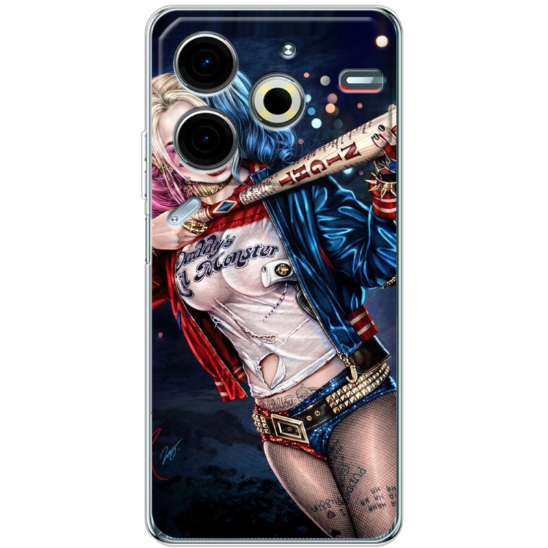 Чехол BoxFace Tecno POVA 6 Neo Harley Quinn