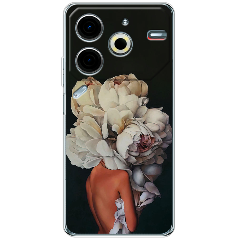 Чехол BoxFace Tecno POVA 6 Neo Exquisite White Flowers